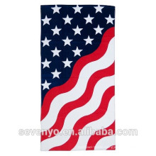 Abstract American flag Beach Towel 100% cotton BT-101